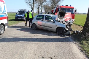 Śmiertelny wypadek drogowy w gminie Lubraniec